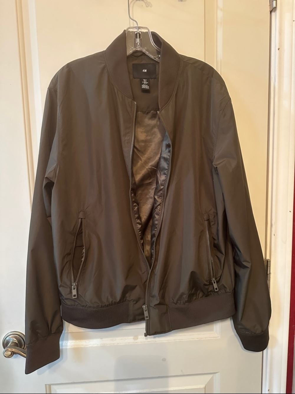 H&M Men's Jacket in Olive